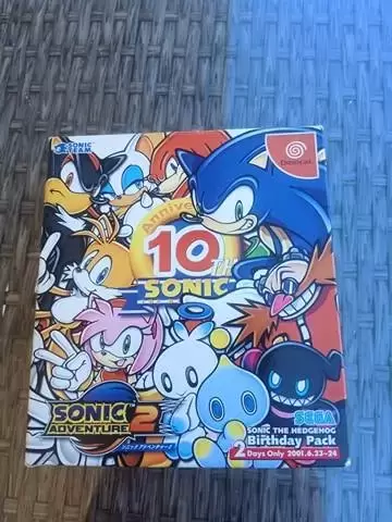 Dreamcast Games - SonicSpécial - Medal + Adventure 2 Dreamcast 10th Anniversary