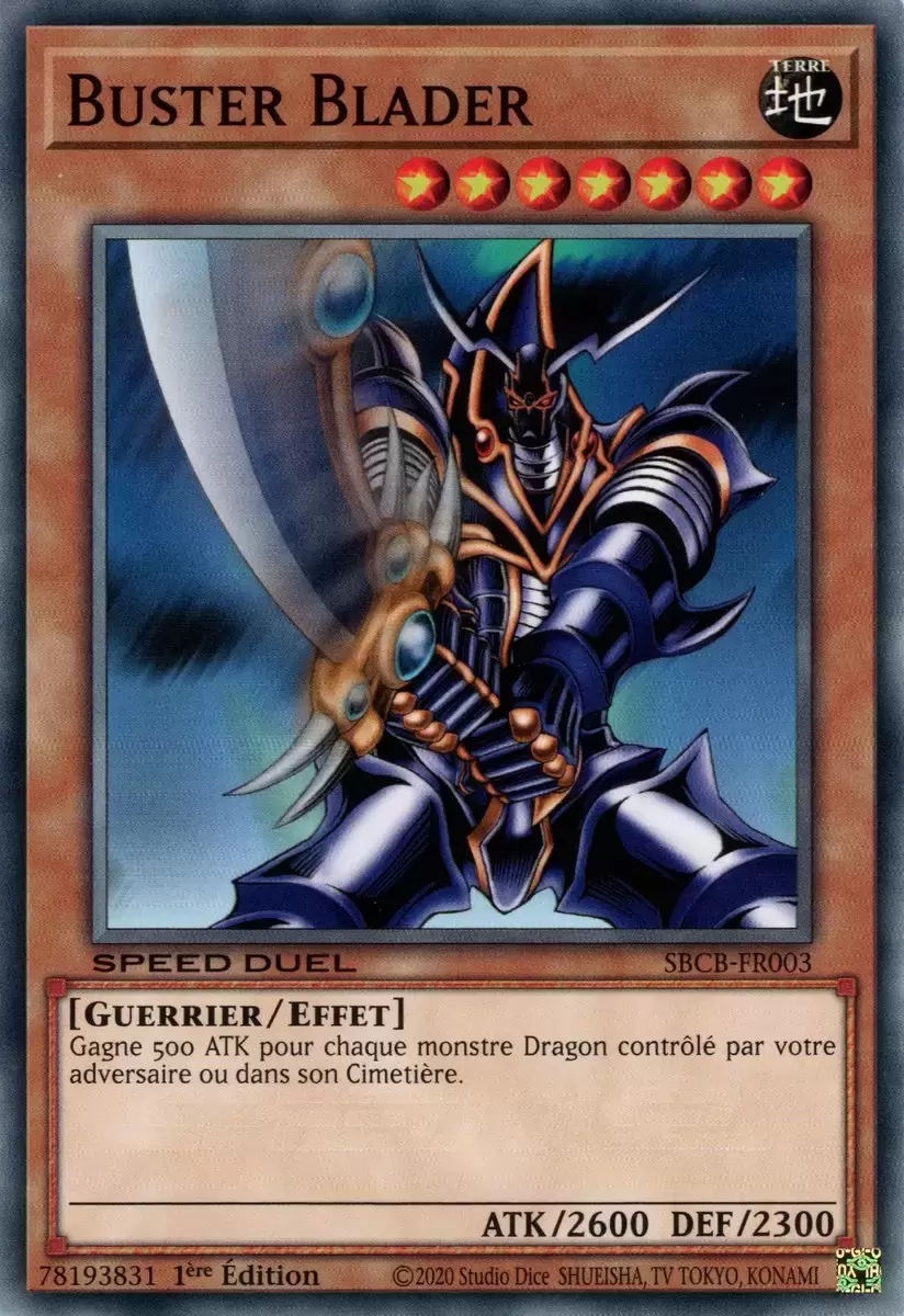 Coffret Speed Duel Bataille-Ville SBCB - Buster Blader