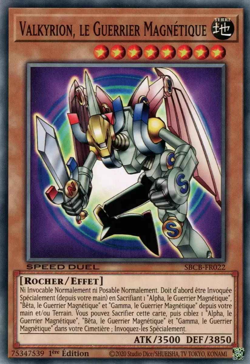 Coffret Speed Duel Bataille-Ville SBCB - Valkyrion, le Guerrier Magnétique