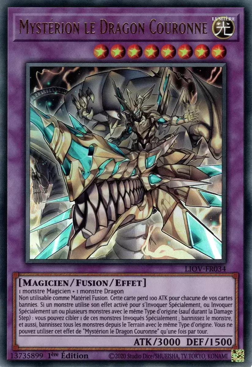 Foudre Amplifiée LIOV - Mystérion le Dragon Couronne
