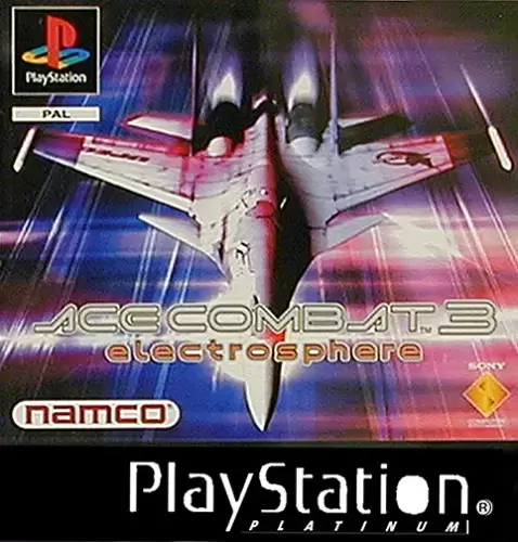 Playstation games - Ace Combat 3 - Platinum