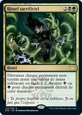 Strixhaven - Rituel sacrificiel