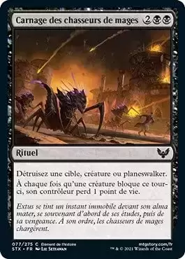 Strixhaven - Carnage des Chasseurs de Mages