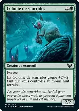 Strixhaven - Colonie de scurrides