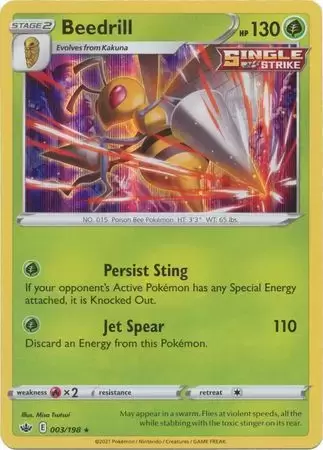 Chilling Reign - Beedrill
