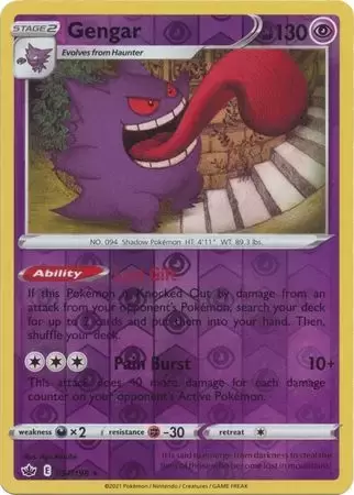 Chilling Reign - Gengar Reverse