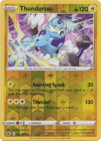 Chilling Reign - Thundurus Reverse
