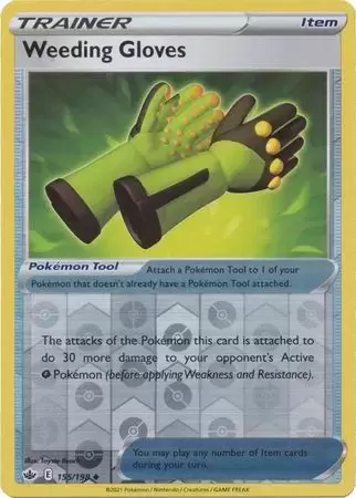 Chilling Reign - Weeding Gloves Reverse