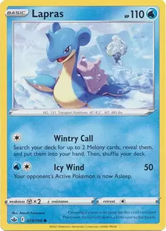 Chilling Reign - Lapras