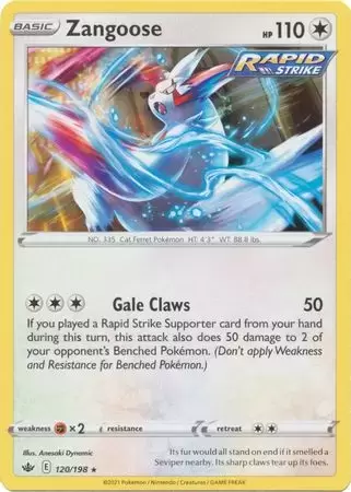 Chilling Reign - Zangoose