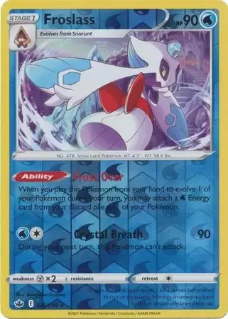 Chilling Reign - Froslass Reverse