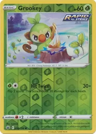 Chilling Reign - Grookey Reverse