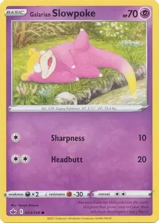 Chilling Reign - Galarian Slowpoke