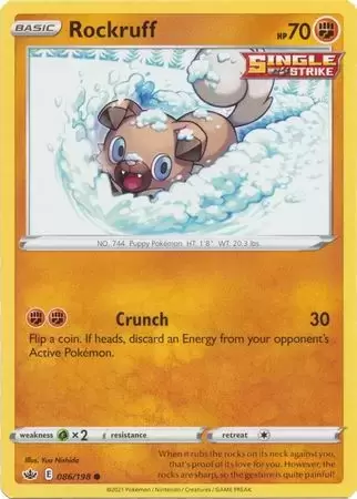Chilling Reign - Rockruff