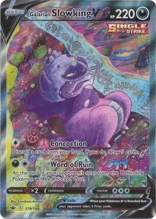 Chilling Reign - Galarian Slowking V