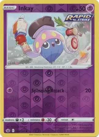 Chilling Reign - Inkay Reverse