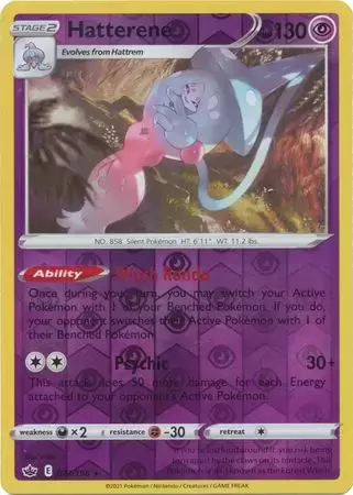 Chilling Reign - Hatterene Reverse