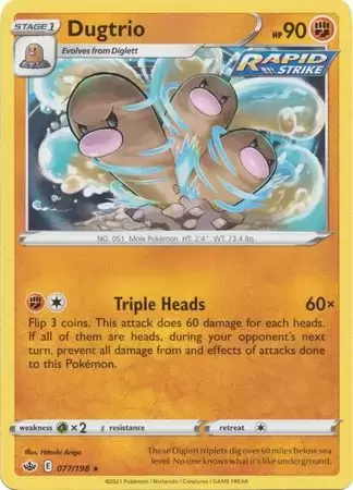 Chilling Reign - Dugtrio