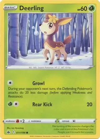 Chilling Reign - Deerling