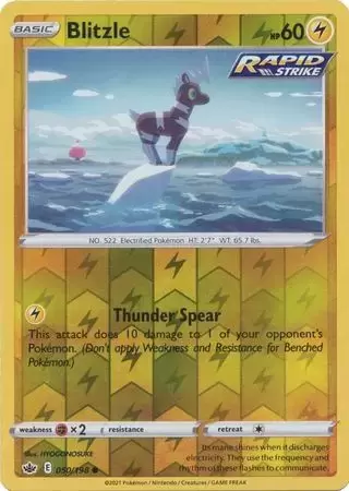 Chilling Reign - Blitzle Reverse