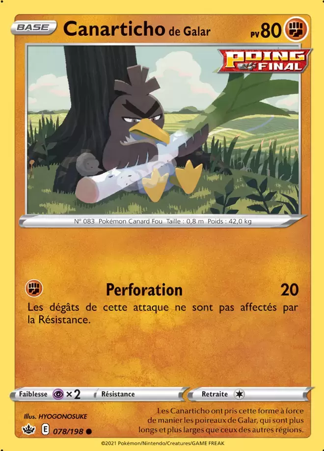 Règne de glace - Canarticho de Galar