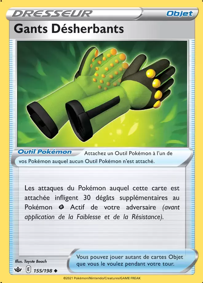Règne de glace - Gants Désherbants