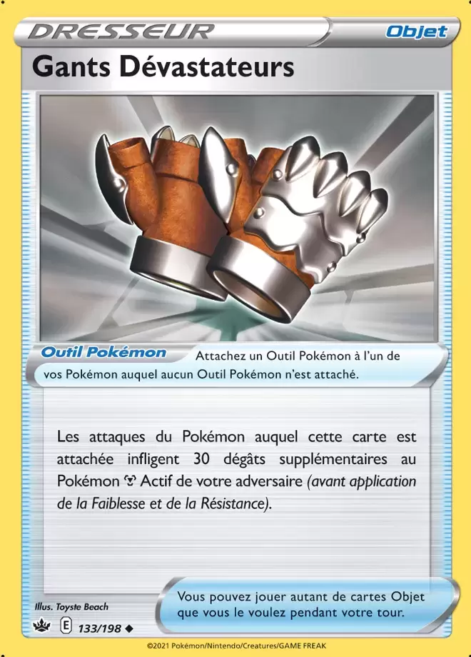 Règne de glace - Gants Dévastateurs