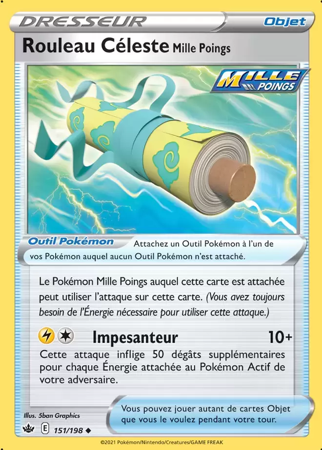Règne de glace - Rouleau Céleste Mille Poings