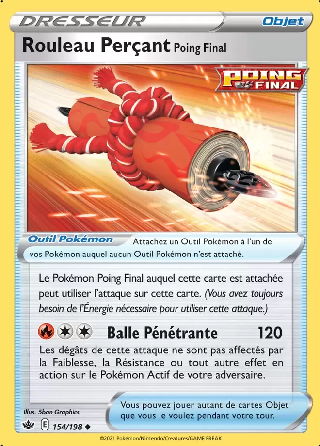 Règne de glace - Rouleau Perçant Poing Final