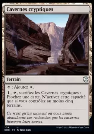 Commander : Kaldheim - Cavernes cryptiques