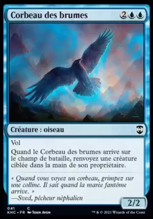 Commander : Kaldheim - Corbeau des brumes