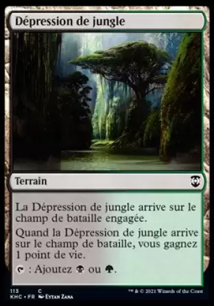 Commander : Kaldheim - Dépression de jungle