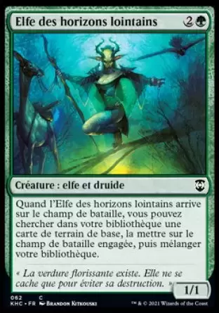 Commander : Kaldheim - Elfe des horizons lointains