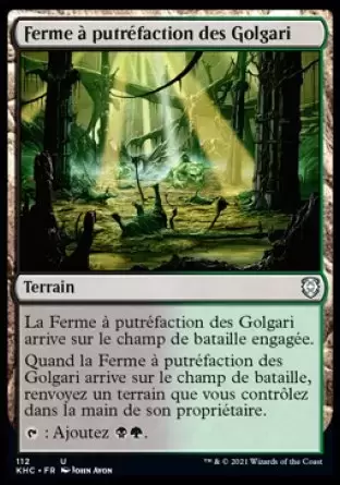Commander : Kaldheim - Ferme à putréfaction des Golgari