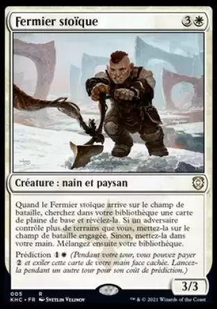 Commander : Kaldheim - Fermier stoïque