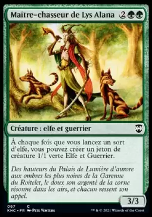 Commander : Kaldheim - Maître-chasseur de Lys Alana