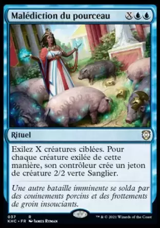 Commander : Kaldheim - Malédiction du pourceau