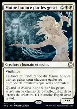 Commander : Kaldheim - Moine honoré par les geists