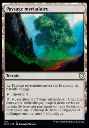 Commander : Kaldheim - Paysage myriadaire