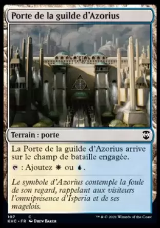Commander : Kaldheim - Porte de la guilde d\'Azorius