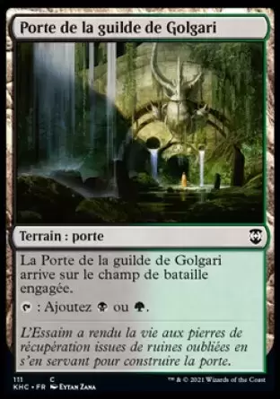 Commander : Kaldheim - Porte de la guilde de Golgari