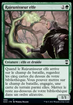 Commander : Kaldheim - Rajeunisseur elfe
