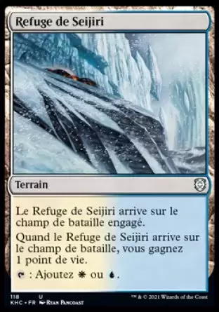 Commander : Kaldheim - Refuge de Seijiri