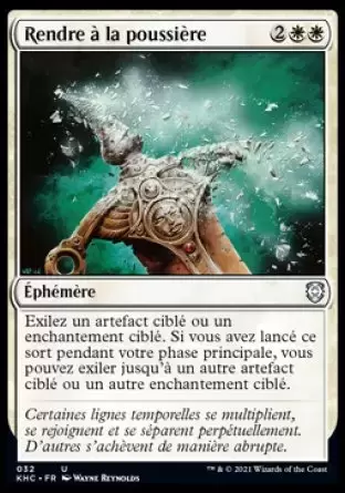 Commander : Kaldheim - Rendre à la poussière
