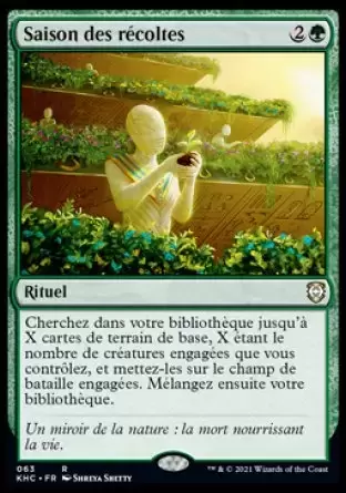 Commander : Kaldheim - Saison des récoltes