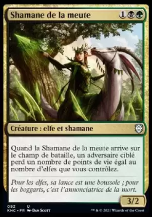 Commander : Kaldheim - Shamane de la meute