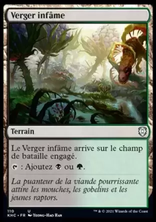Commander : Kaldheim - Verger infâme