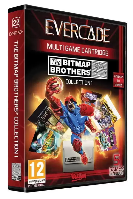 Evercade Games - The Bitmap Collection 1