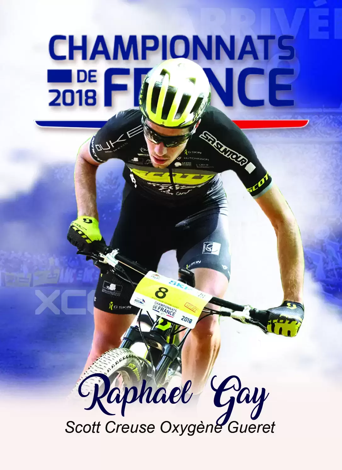 Raphael Gay - X-Kys : Championnat de France VTT 2018 card