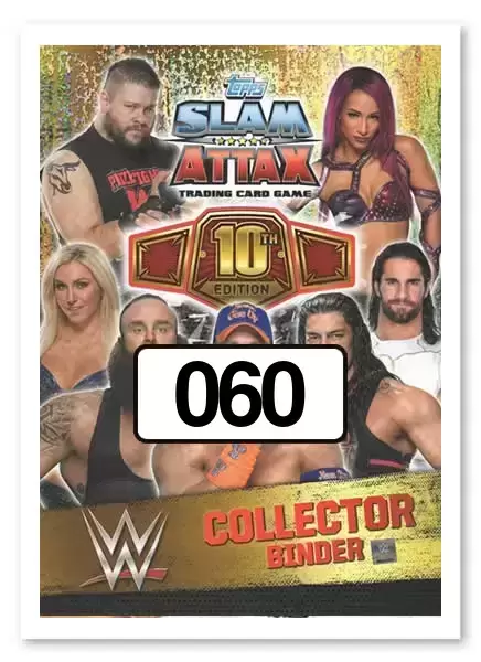 Slam Attax 10th Edition - Goldberg vs Brock Lesnar (Survivor Series 2016) - OMG